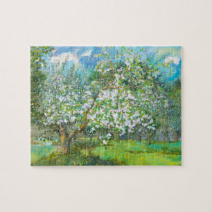 Blossoming garden puzzle