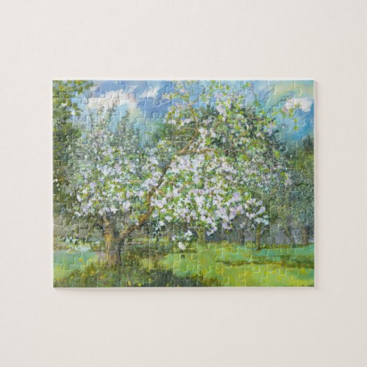 Blossoming garden puzzle (Horizontal)