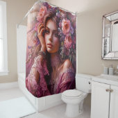 Blossoming Grace Duschvorhang (Beispiel)