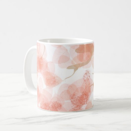 "BLOSSOMING" Klassische Tasse, 11 oz Kaffeetasse (Vorderseite Links)