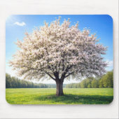 Blossoming Spring Apple Tree Mousepad (Vorne)