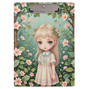 Blossoms Embrace Personalisiert Klemmbrett