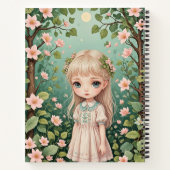 Blossoms Embrace Personalisiert Notizblock (Rückseite)