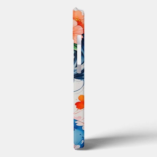 Blossoms in Blue Kimono Case-Mate iPhone Hülle (Rückseite / Links)