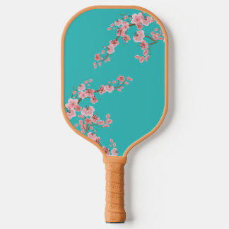 Blossoms in Motion Watercolor Pickleball Paddles