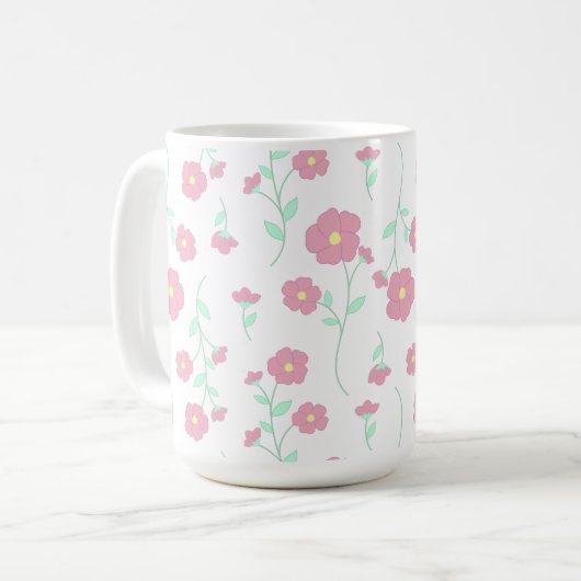 Blossoms Kaffeetasse (Vorderseite Links)