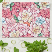 Blossoms Küchentücher (Gefaltet)