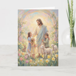 Blossoms of His Love Easter Card Karte