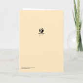 Blossoms of His Love Easter Card Karte (Rückseite)