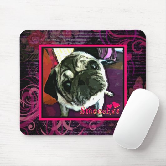 Blossum Mops Mousepad (Mit Mouse)