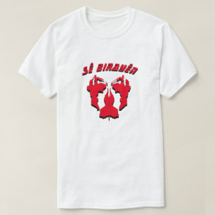 Blot test, sê birayên - drei Brüder in kurdischer T-Shirt