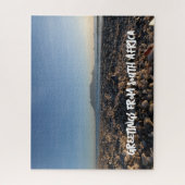 Blouberg Beach Table Mountain Ocean View Custom Puzzle (Vertikal)