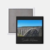 Bloukrans Bridge Tsitsikamma Südafrika Magnet (Vorderseite/Rückseite)