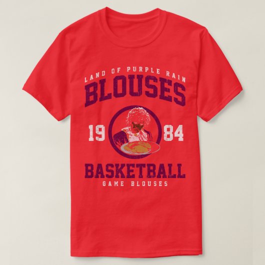 Blouses Basketball Game Blogs T-Shirt (Design vorne)