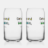 Blow Bubbles Glass Dosenglas (Rechts)