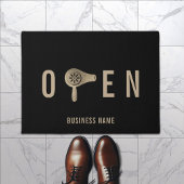 Blow Dry Bar Hair Salon Offen Empfang Fußmatte