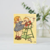 Blow Harder - Zille Postkarte (Stehend Vorderseite)