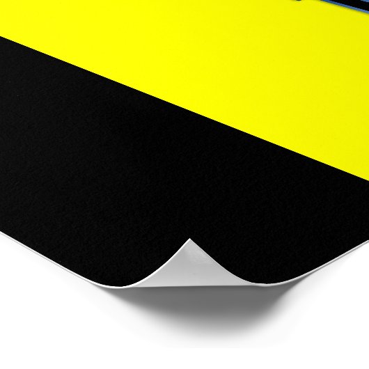 Blow me Dry Poster Matte (Ecke)