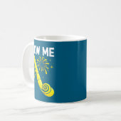 Blow Me Fireworks Countdown Happy New Year 2026 Co Kaffeetasse (Vorderseite Links)