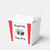 BLOW ME FÜR LUCK GESCHENKSCHACHTEL (Vorderseite)