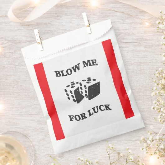 BLOW ME FÜR LUCK GESCHENKTÜTCHEN (Ausgeschnitten)