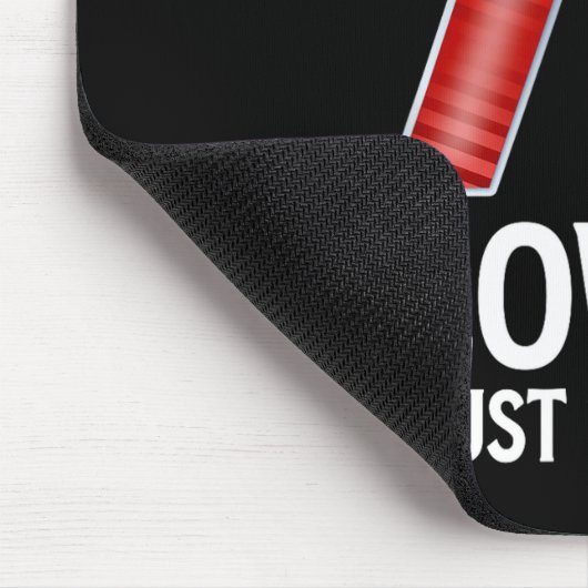 Blow Me I Turned 70 Years Old Funny 70th Birthday Mousepad (Ecke)