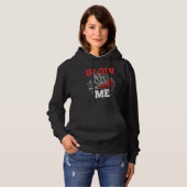 Blow Me Scottish Bagpipe Player Hoodie (Vorne ganz)