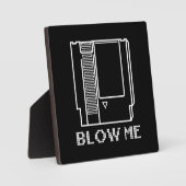 Blow Me - Video Game Cartridge - Funny Gaming Fotoplatte (Vorderseite)