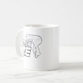 BLOW MIR KAFFEETASSE (Vorderseite Links)