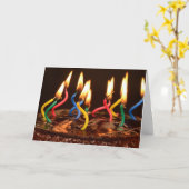 BLOW WISH-GEBURTSTAGSKARTEN KARTE (Gelbe Blume)