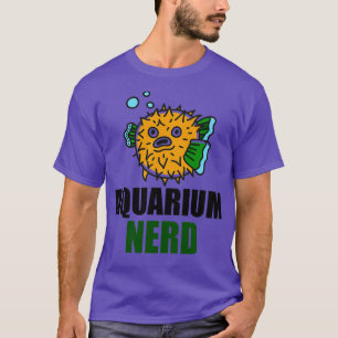 Blowfish Aquaristik Spaß Aquarium Nerd T-Shirt