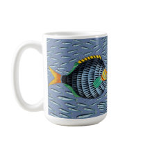 Blowfish essen kleine Tasse