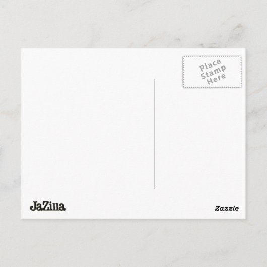 Blowfish-Vorfall Postkarte (Rückseite)