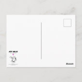 BLOWING BUBBLES CATS VON Jeff Willis Postkarte (Rückseite)