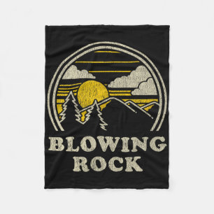 Blowing Rock North Carolina Nc T-Shirt Vintage Hik Fleecedecke