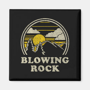 Blowing Rock North Carolina Nc T-Shirt Vintage Hik Magnet