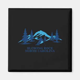 Blowing Rock North Carolina Skigebiet Skifahren Sk Magnet