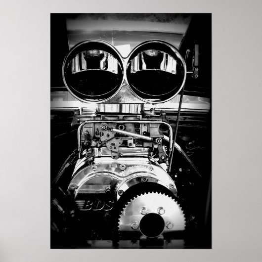 Blowmotor-Poster Poster (Vorne)