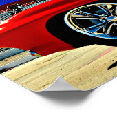 Blown C2 Corvette Poster (Ecke)