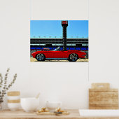Blown C2 Corvette Poster (Küche)