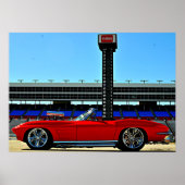 Blown C2 Corvette Poster (Vorne)