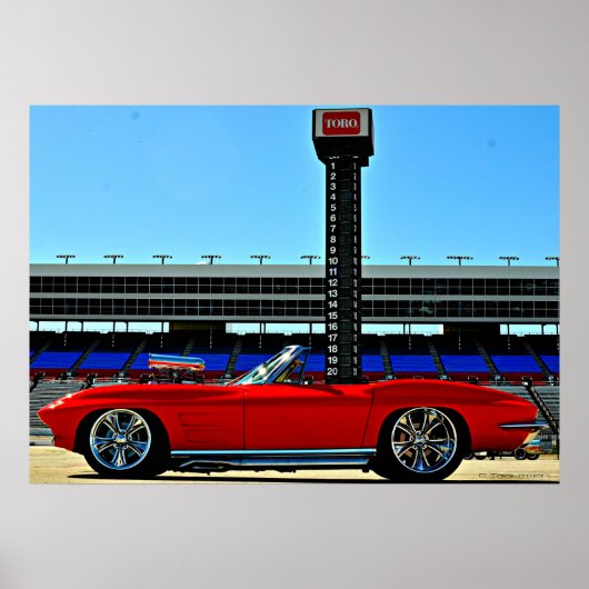 Blown C2 Corvette Poster (Vorne)