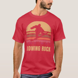 Blown Rock North Carolina Snowboarding NC Outdoor T-Shirt