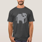 Bloxels Elephant T-Shirt (Vorderseite)