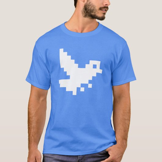 Bloxels Pigeon T-Shirt (Vorderseite)