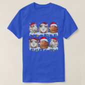 BLr1 Santa Guinea Weihnachten Weihnachten Frohe We T-Shirt (Design vorne)