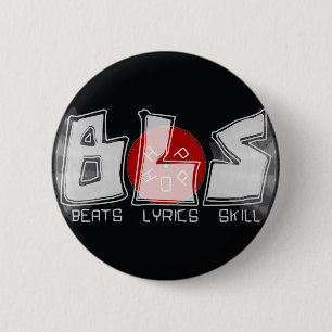 BLS schlägt Texte Geschicklichkeit HIP HOP Button