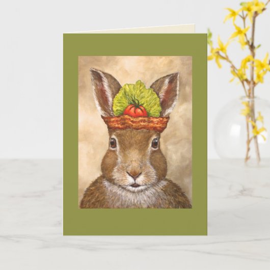 BLT auf einer Bug-Karte Karte (Gelbe Blume)