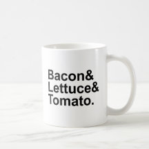 BLT Bacon Lettuce Tomato List String