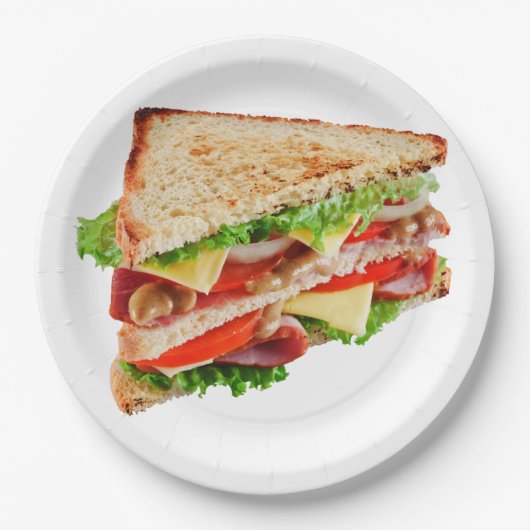 BLT CLUB PAPPTELLER (Vorderseite)